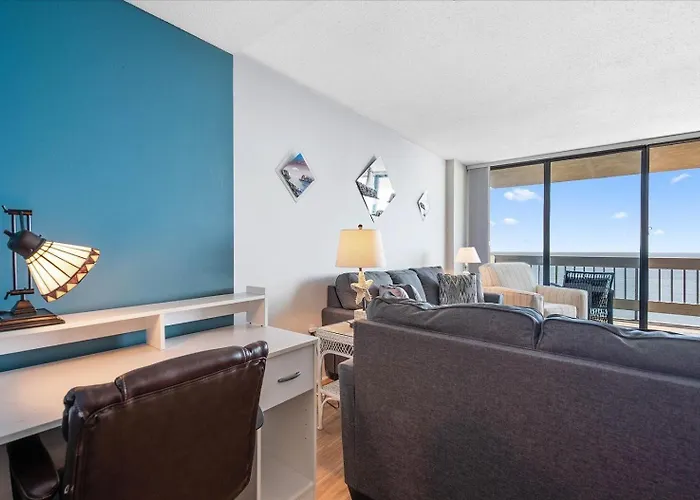 Private Oceanfront Balcony At 2 Bedroom Century I Condo! Ferienhaus