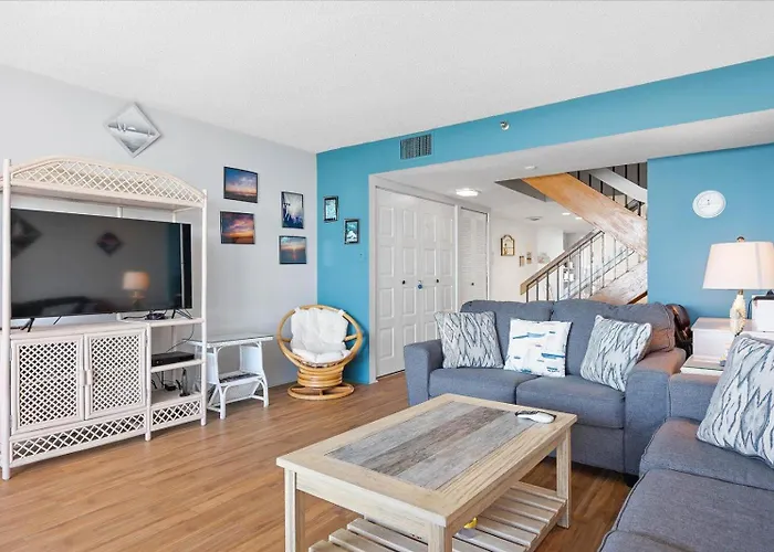 Private Oceanfront Balcony At 2 Bedroom Century I Condo! Ferienhaus *