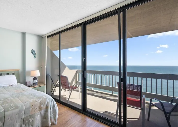Ferienhaus Private Oceanfront Balcony At 2 Bedroom Century I Condo! Ocean Stadt